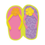 Cutout Flip Flop