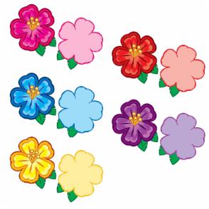 Baby Shower Game Flower Message for The New Mom