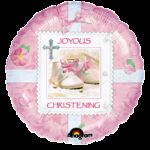 Balloon Christening Pink