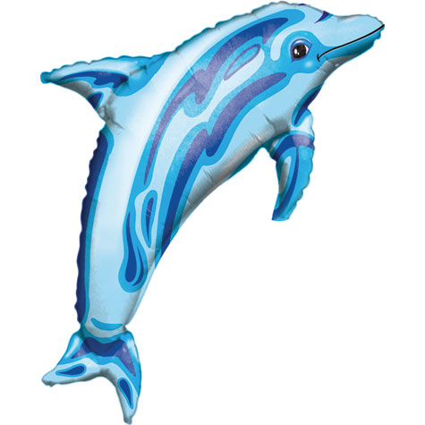 Luau Balloon Dolphin