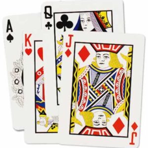 Casino Cards Cutouts 4ct