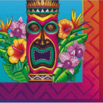 Luau A Tiki Island Lunch Napkins