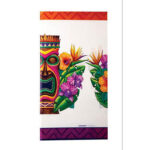 Luau A Tiki Island Table Cover