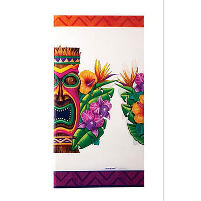 Luau A Tiki Island Table Cover