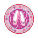 Ballet Twinkle Toes Lunch Plates