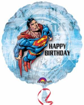 Superhero Balloon Superman 18in