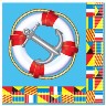 Nautical Luncheon napkins