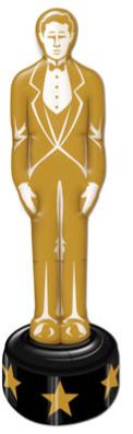 A Hollywood Inflatable Movie Buff Statue 55in