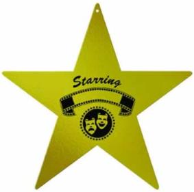Award Night Foil Star