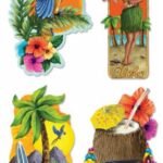Cutouts Luau 4ct