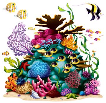 Under Sea Coral Reef Prop