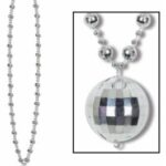 Disco Bead Necklce