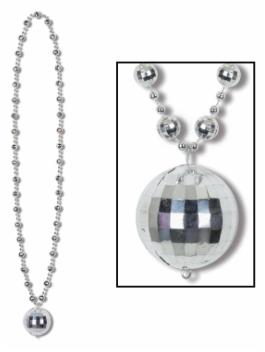 Disco Bead Necklce