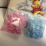 Mini Rattle favor Pink 25ct