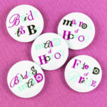 A Bachelorrette Party Buttons 12ct