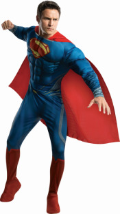 Costume Superman Man Of Steel Deluxe