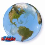 A Balloon Planet Earth see through