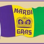 Decor Mardi Gras Cutout
