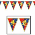 12 Ft Medieval Pennant Banner