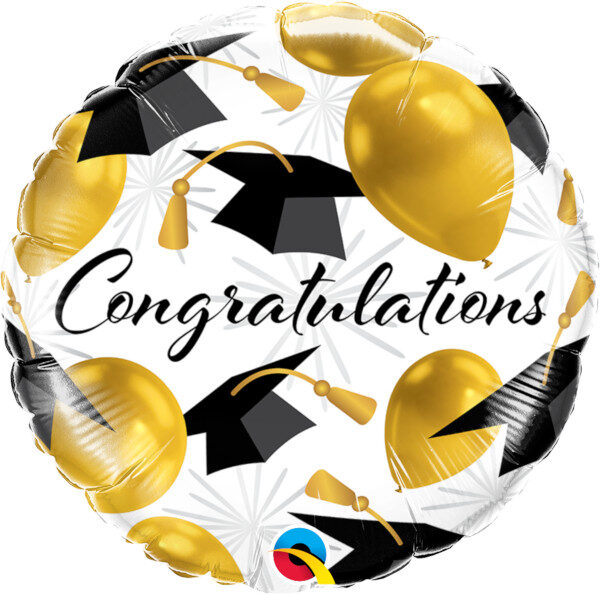 grad bal congratulations 18in w82283