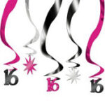 16 Swirls Decor 5ct
