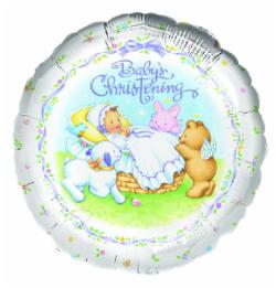Balloon Christening Baby