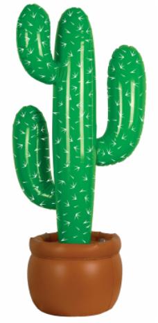Mexican Inflatable Cactus 35in