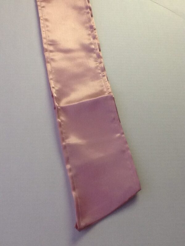 Sash Pink Satin
