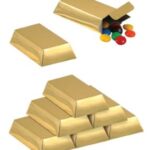 Favor Boxes Gold 12ct