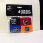 HockeyNHL Wrist Band 4ct
