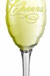 bal champgne glass cheers 38in 06195