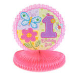 1st Birthday Hug & Stitches Centerpiece