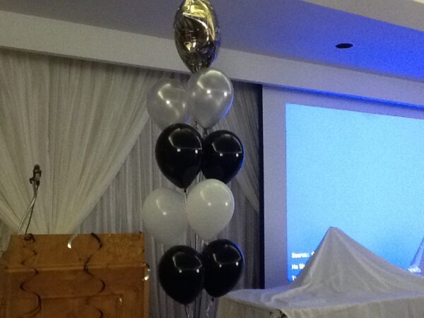 Balloon Bouquet Mylar and latex balloons
