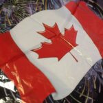 Canada Flag Balloon  18in