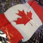 Canada Flag Balloon 18in