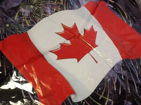 Canada Flag Balloon 18in