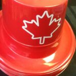 Canada Day Top Hat Plastic