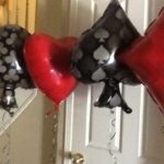 Balloon Card Suits Set 4ct