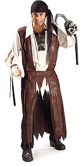 Pirate Carribean Male  Costume