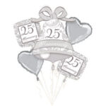 Balloon Bouquet 25 Anniversary