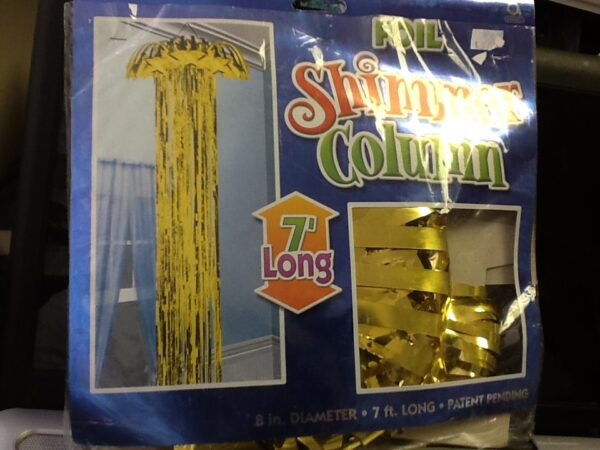 Gold Hanging Coloumns
