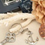 Favor Keychain Nautical Anchor