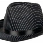 Gangster Hat Pin Stripe