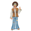 60’s Cutout Male Hippie