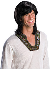 70’s Wig Guy Black