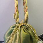 Flower Basket Tissue Green