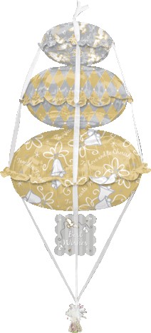 Balloon Stack ups Bridal 56in