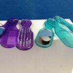 Favor Mini Hairbrush and Mirror set