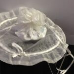 Favor Bag Organza Round Pull String