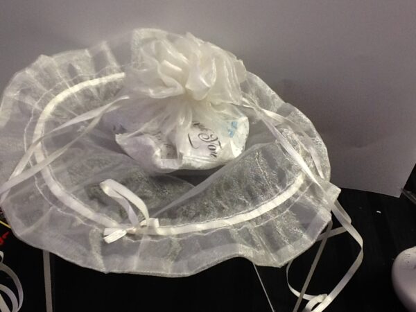 Favor Bag Organza Round Pull String